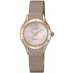 Купить Citizen Женские Часы Lady Eco-Drive EM0783-85D Перламутр