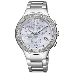 Citizen Damenuhr Elegant Chrono Eco-Drive FB1321-56A Perlmutt