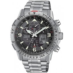 Купить Citizen Мужские Часы Радиоуправляемые Skyhawk Super Titanium JY8100-80E