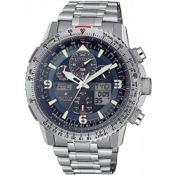 Купить Citizen Мужские Часы Радиоуправляемые Skyhawk Super Titanium JY8100-80L