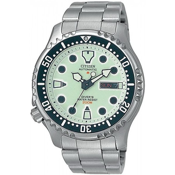 Купить Citizen Мужские Часы Promaster Diver's Automatic 200M NY0040-50W