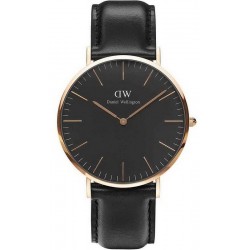 Buy Men's Daniel Wellington Watch Classic Black Sheffield 40MM DW00100127