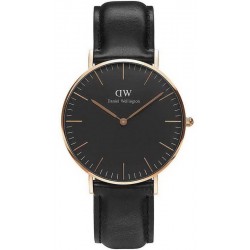 Buy Daniel Wellington Unisex Watch Classic Black Sheffield 36MM DW00100139
