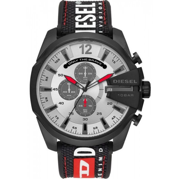 Купить Diesel Мужские Часы Mega Chief DZ4512 Хронограф