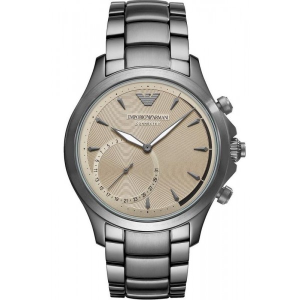 Купить Emporio Armani Connected Мужские Часы Alberto ART3017 Hybrid Smartwatch