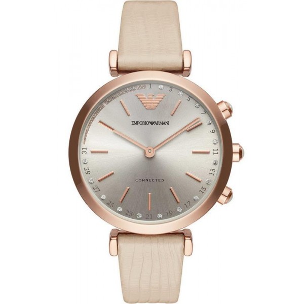 Купить Emporio Armani Connected Женские Часы Gianni T-Bar ART3020 Hybrid Smartwatch