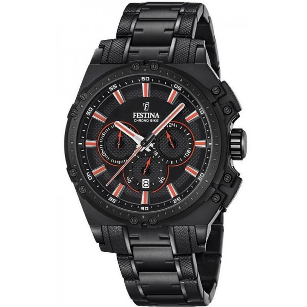 Купить Festina Мужские Часы Chrono Bike F16969/4 Кварцевый Хронограф