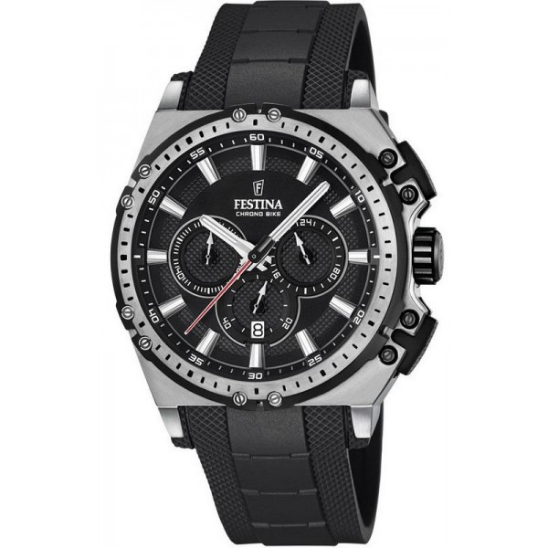 Купить Festina Мужские Часы Chrono Bike F16970/4 Кварцевый Хронограф