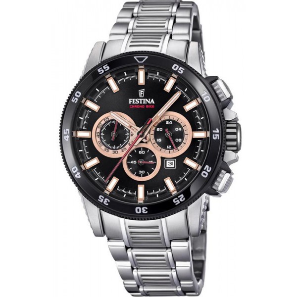 Купить Festina Мужские Часы Chrono Bike F20352/5 Кварцевый Хронограф