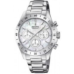 Купить Festina Женские Часы Boyfriend F20397/1 Кварцевый Хронограф