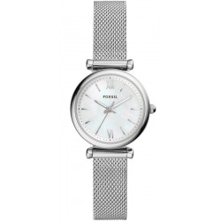 Купить Fossil Женские Часы Carlie Mini ES4432 Перламутр Quartz