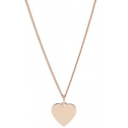 Fossil Женские Ожерелье Vintage Iconic JF03021791 Сердце