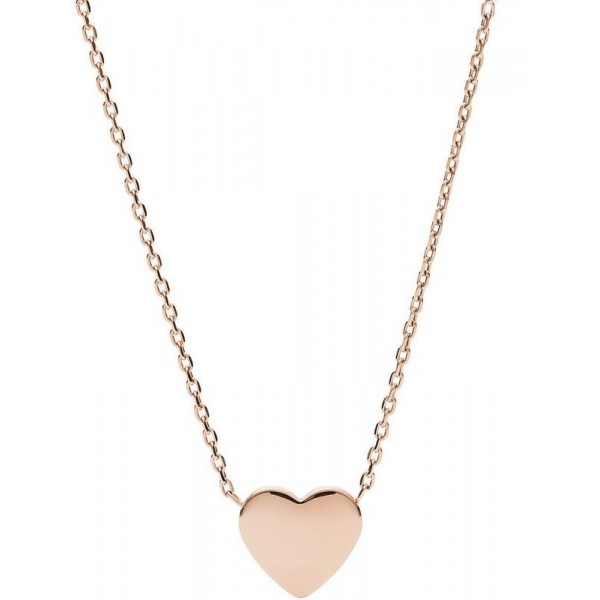 Buy Women's Fossil Necklace Vintage Iconic JF03081791 Heart