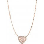 Acheter Collier Femme Fossil Vintage Glitz JF03164791 Cœur Nacre