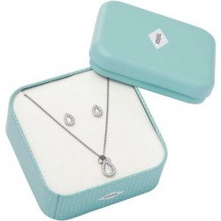 Buy Fossil Ladies Necklace and Earrings Classics JF03765040 Mother of Pearl