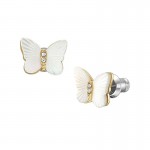 Image of Fossil Ladies Earrings Jewelry JF04422710 Butterfly