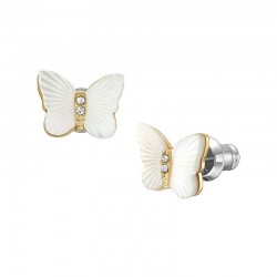 Image of Fossil Ladies Earrings Jewelry JF04422710 Butterfly