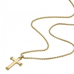 Изображение Fossil Jewelry - Мужское Стальное Ожерелье - JF04701710 - Крест