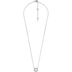 Купить Fossil Женские Ожерелье Sterling Silver JFS00579040 Перламутр