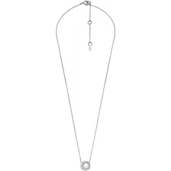 Купить Fossil Женские Ожерелье Sterling Silver JFS00579040 Перламутр