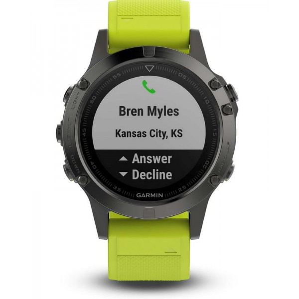 Купить Garmin Мужские Часы Fēnix 5 010-01688-02 GPS Multisport Smartwatch