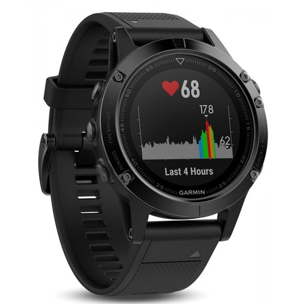 Купить Garmin Мужские Часы Fēnix 5 Sapphire 010-01688-11 GPS Multisport Smartwatch