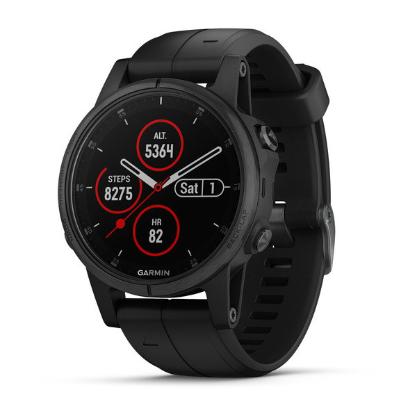 Купить Garmin Унисекс Часы Fēnix 5S Plus Sapphire 010-01987-03 GPS Multisport Smartwatch