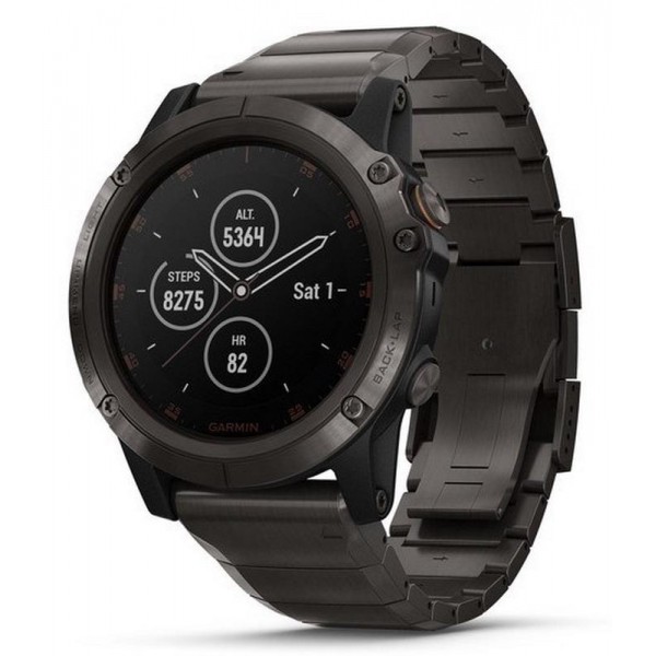 Купить Garmin Мужские Часы Fēnix 5X Plus Sapphire 010-01989-05 GPS Multisport Smartwatch