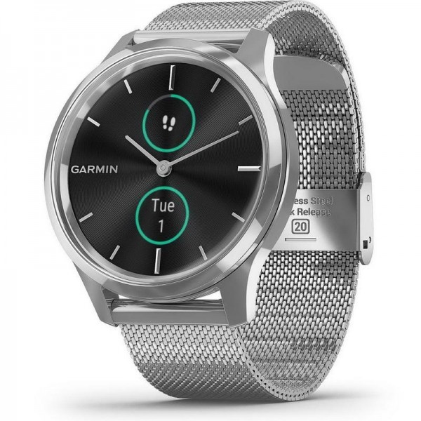 Купить Garmin Унисекс Часы Vívomove Luxe 010-02241-03 Fitness Smartwatch