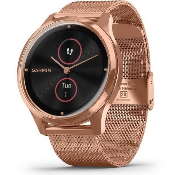 Купить Garmin Унисекс Часы Vívomove Luxe 010-02241-04 Fitness Smartwatch