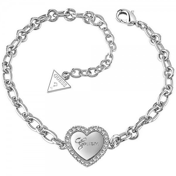 Buy Guess Ladies Bracelet Iconic UBB21516-S Heart