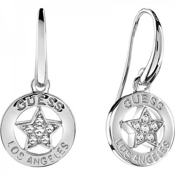 Buy Guess Ladies Earrings Fashion UBE21575 Star