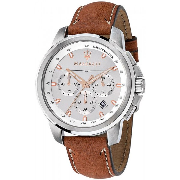 Купить Maserati Мужские Часы Successo R8871621005 Кварцевый Хронограф