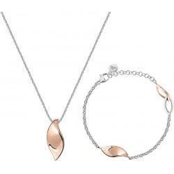 Buy Morellato Ladies Necklace and Bracelet Foglia SAKH47