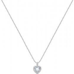Buy Morellato Tesori Silver Necklace for Women SAVB02 Heart