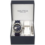 Купить Nautica Мужские Часы BFD 100 Box Set NAI17512G Многофункциональный