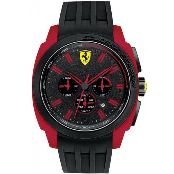 Kaufen Sie Scuderia Ferrari Herrenuhr Aerodinamico Chrono 0830115