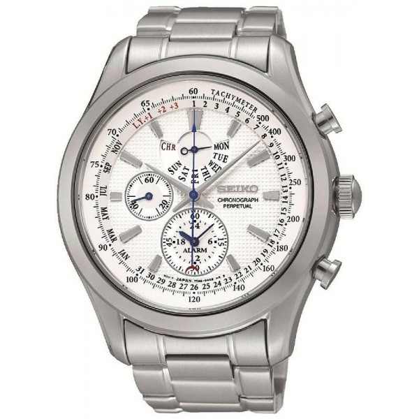 Comprar Reloj Hombre Seiko Chronograph Perpetual Calendar Alarm SPC123P1