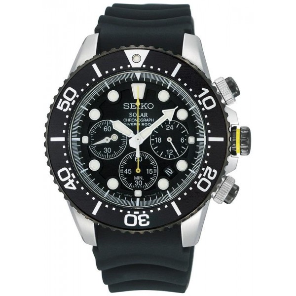 Comprar Reloj Hombre Seiko Prospex Chronograph Diver's 200M Solar SSC021P1