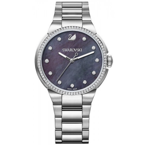 Купить Swarovski Женские Часы City Grey 5205990 Перламутр