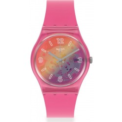 Buy Swatch Ladies Watch Gent Orange Disco Fever GP174