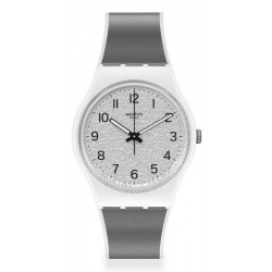 Swatch Unisexuhr Gent Icy Gum GW211