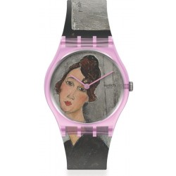 Swatch Uhr Centre Pompidou Portrait of Dédie, by Amedeo Modigliani GZ356 kaufen