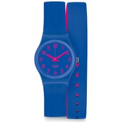 Swatch Женские Часы Lady Biko Bloo LS115