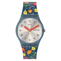 Swatch Ladies Watch Gent Essence Of Flower SO28N704