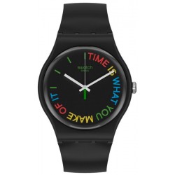 Swatch Unisexuhr New Gent Freetid SO29B103