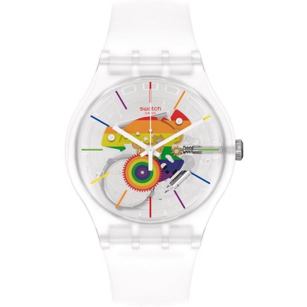 Buy Unisex Swatch Watch New Gent Alla Parata SO29K103