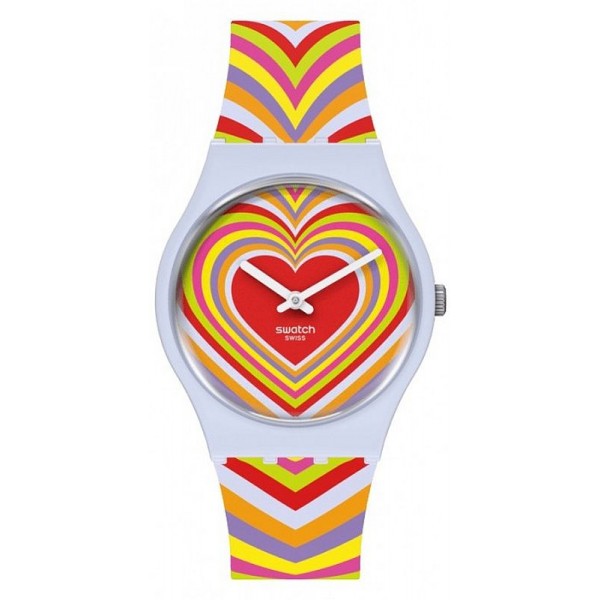 Buy Womens Swatch Watch Gent Groovy Love SO31S100