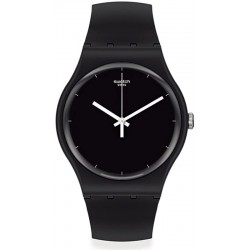Swatch Unisexuhr New Gent Think Time Black SO32B106 kaufen