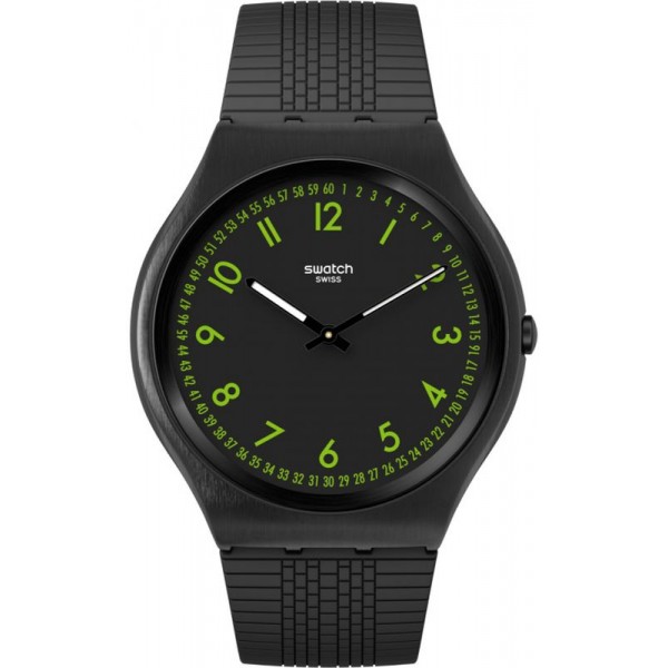 Buy Mens Swatch Watch Skin Irony Brushed Green SS07B108